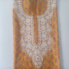 MUSTARD YELLOW - JAIPUR COTTON - 3 PC SUIT SET - TOP,BOTTOM & DUPATTA