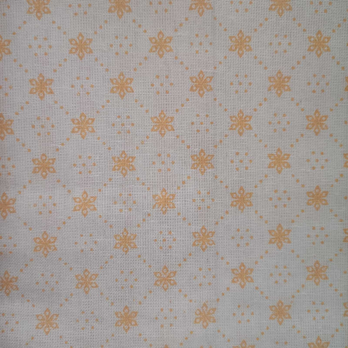 MUSTARD YELLOW - JAIPUR COTTON - 3 PC SUIT SET - TOP,BOTTOM & DUPATTA