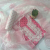 PINK - JAIPUR COTTON - 3 PC SUIT SET - TOP,BOTTOM & DUPATTA