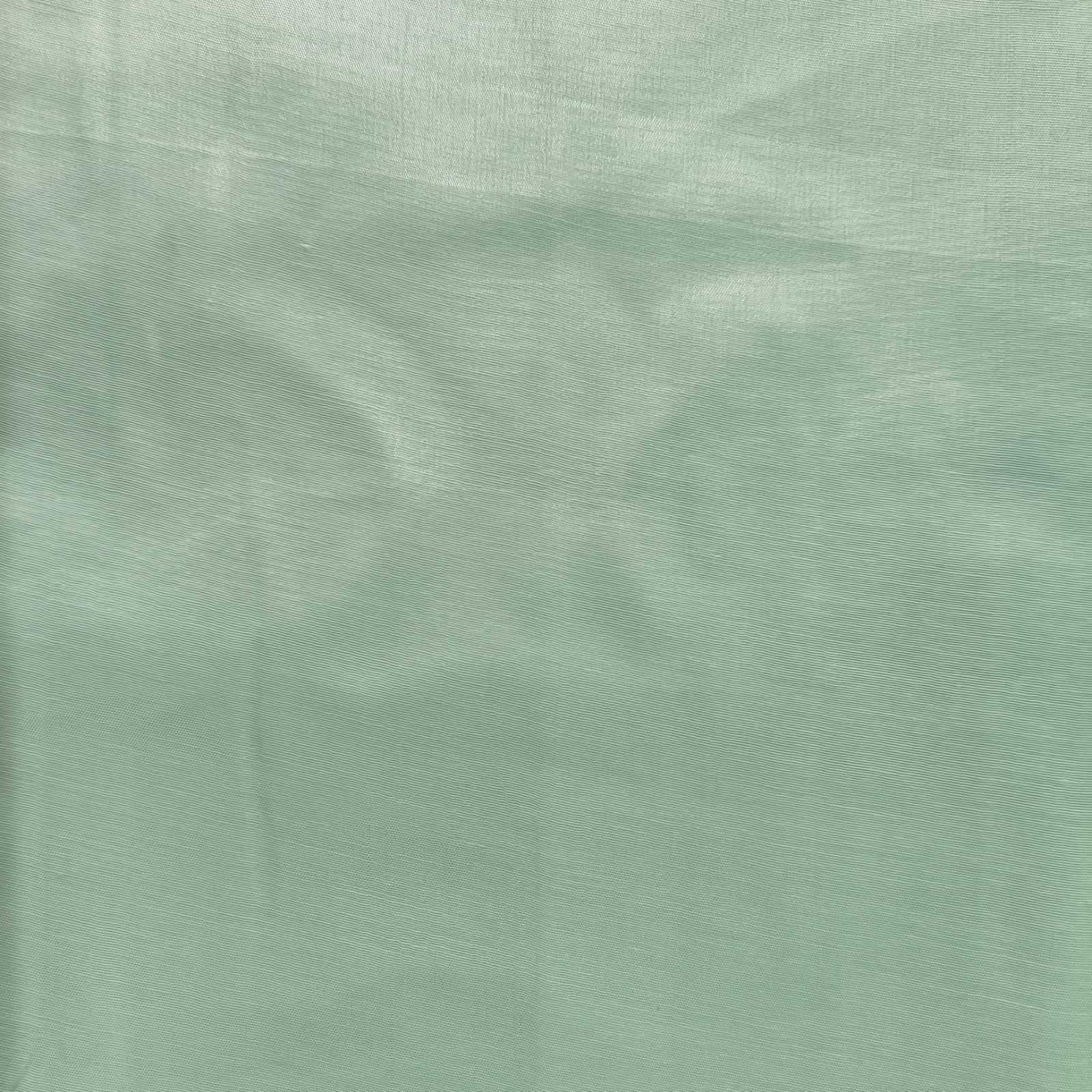 SEA GREEN GOLD CHANDERI PRINTED SUIT WITH ORGANZA DUPATTA
