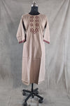 GREY - APPLIQUE WORK HANDLOOM COTTON KURTHA
